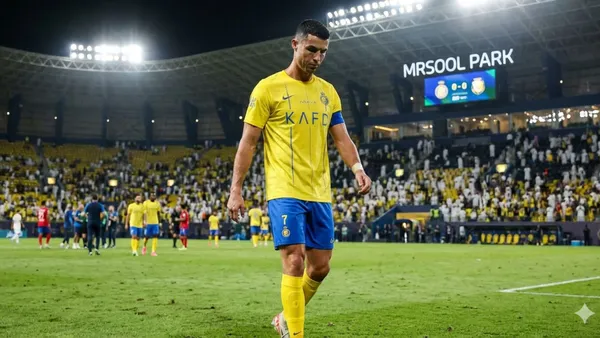 Cristiano Ronaldo will return with Al-Nassr the next weekend to play against Al-Fateh - Picture created by AI