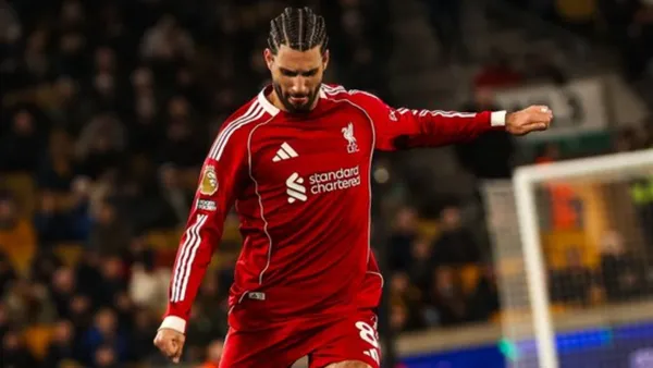 Dominik Szoboszlai would reach an interesting record if he scores against Wolves - X @LFC