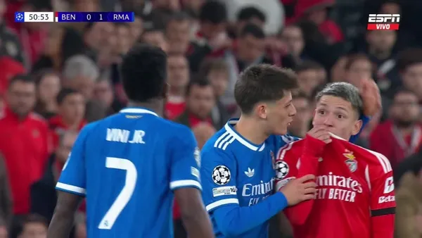 Gianluca Prestianni would admit to his teamates that he said to Vini Jr "monkey" - Screenshot capture