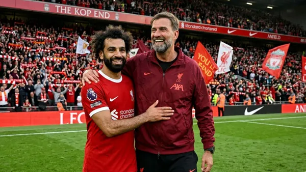 Jürgen Klopp believes replacing Mohamed Salah at Liverpool FC will be an extremely difficult task. - Picture created by AI