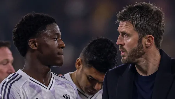 The reaction of Manchester United after the draw against Bournemouth - X @ManUtd