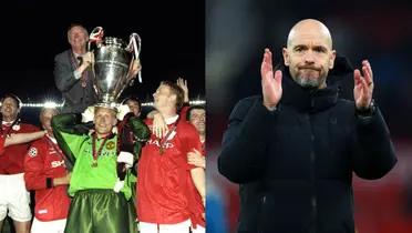 1999 Champions League winner with Manchester United speaks about Ten Hag's job at Old Trafford.