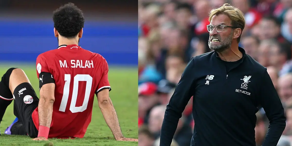 Alarm in Liverpool, Klopp talks about Mohamed Salah's serious injury