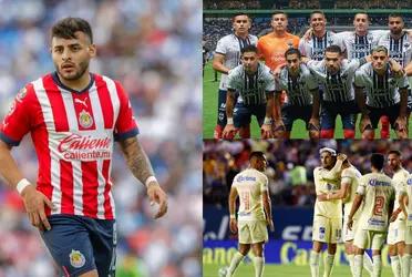 Alexis Vega has the possibility of leaving his current team, Chivas