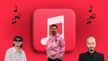 Apple Music reveals Lionel Messi's playlist before Inter Miami games.