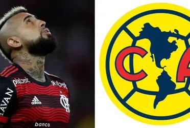 Arturo Vidal is an option for Club América after not renewing with Flamengo