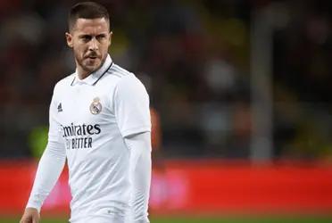 Belgian footballer's future is still unknown after leaving Real Madrid after a very dissapointing spell in Spain.