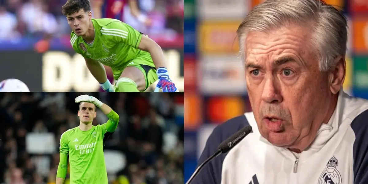 Carlo Ancelotti and Real Madrid have an idea on who to start between Kepa and Lunin.