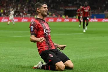 Christian Pulisic reached a great milestone in his career at AC Milan. 