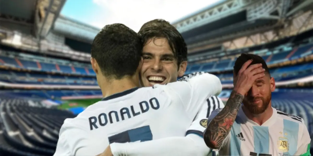 Cristiano Ronaldo and Kaká