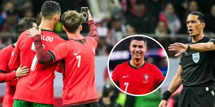 A real crack, what CR7 did with a fan during Poland vs Portugal