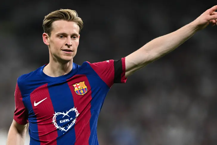 De Jong. PHOTO: FC Barcelona News