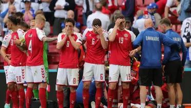 Denmark National team during the Euro 2021. (Source: Eurosport)