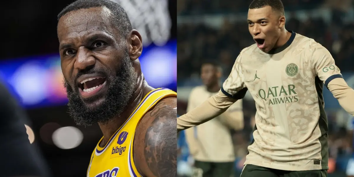 Despite being the richest NBA player, Mbappe earns more than Lebron James.