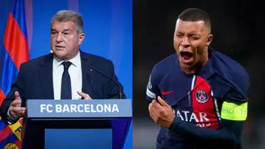 FC Barcelona president talked about PSG player ahead of the Champions League clash.