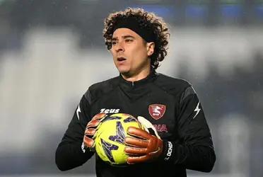 Guillermo Ochoa is playing in his first season with Salernitana