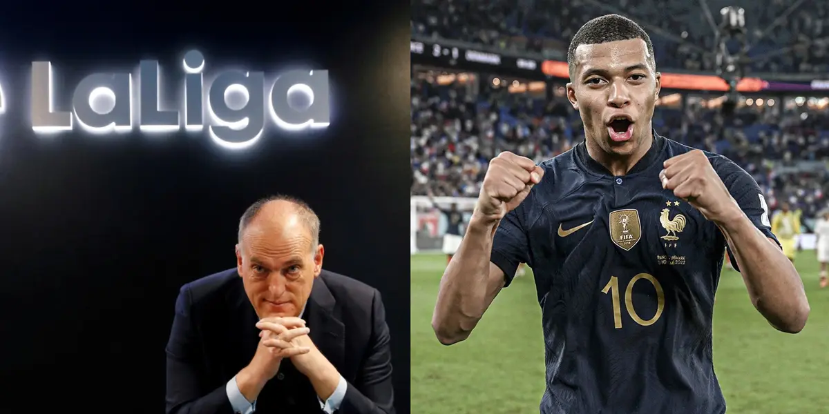 Javier Tebas assures that Mbappé will arrive at Real Madrid and PSG trembles