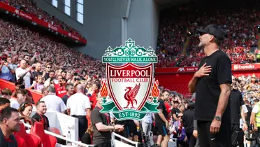 Jurgen Klopp says goodbye to Liverpool at Anfield with lots of emotions. 