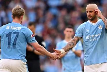 Kevin De Bruyne is praised by the Man City team, including Kyle Walker.