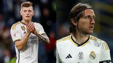 Kroos and Modric could leave this summer as their contract expire in June 2024.