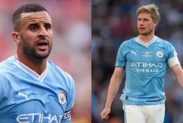 Kyle Walker wishes to have played with this football legend after hearing Pep Guardiola talk about him.