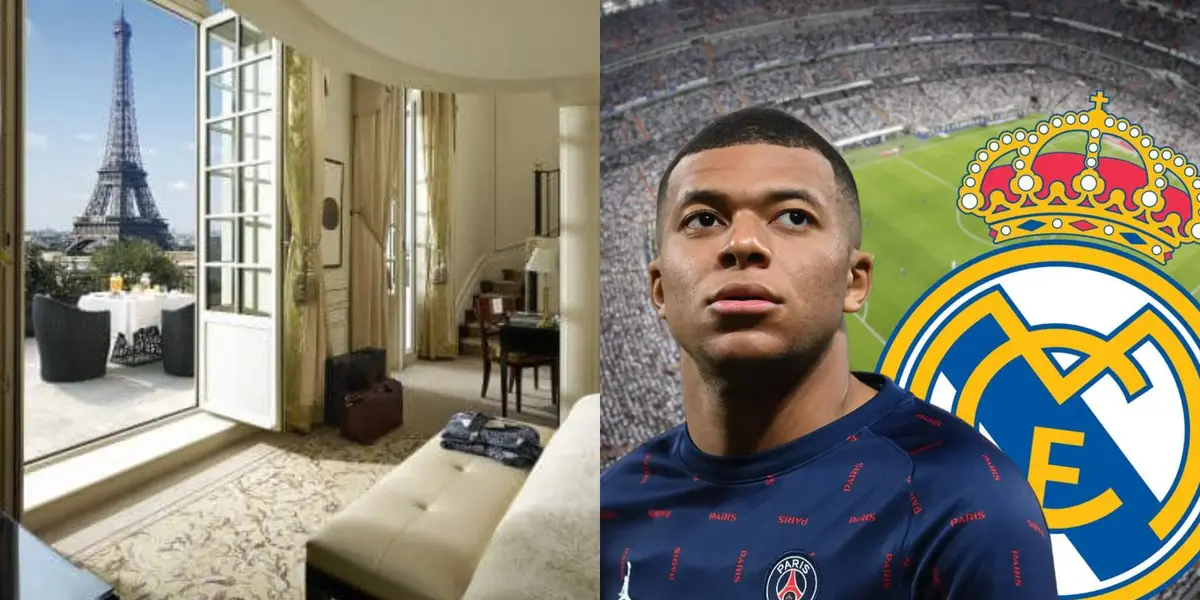 Kylian Mbappe could leave an incredible luxury mansion in Paris to join Real Madrid.