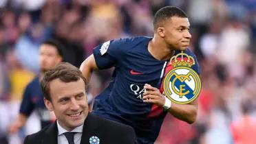 Kylian Mbappé set to celebrate a goal he scored for PSG this season.