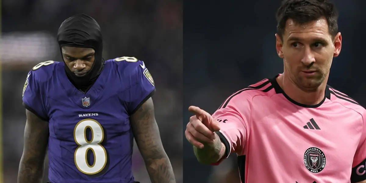 Lionel Messi is paid more than Baltimore Raven quarterback Lamar Jackson.