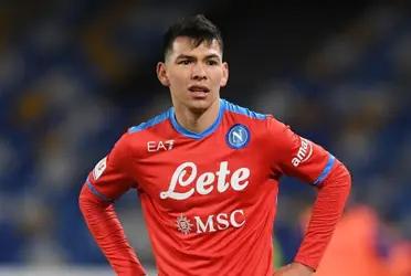 Lozano will leave Napoli over the summer.