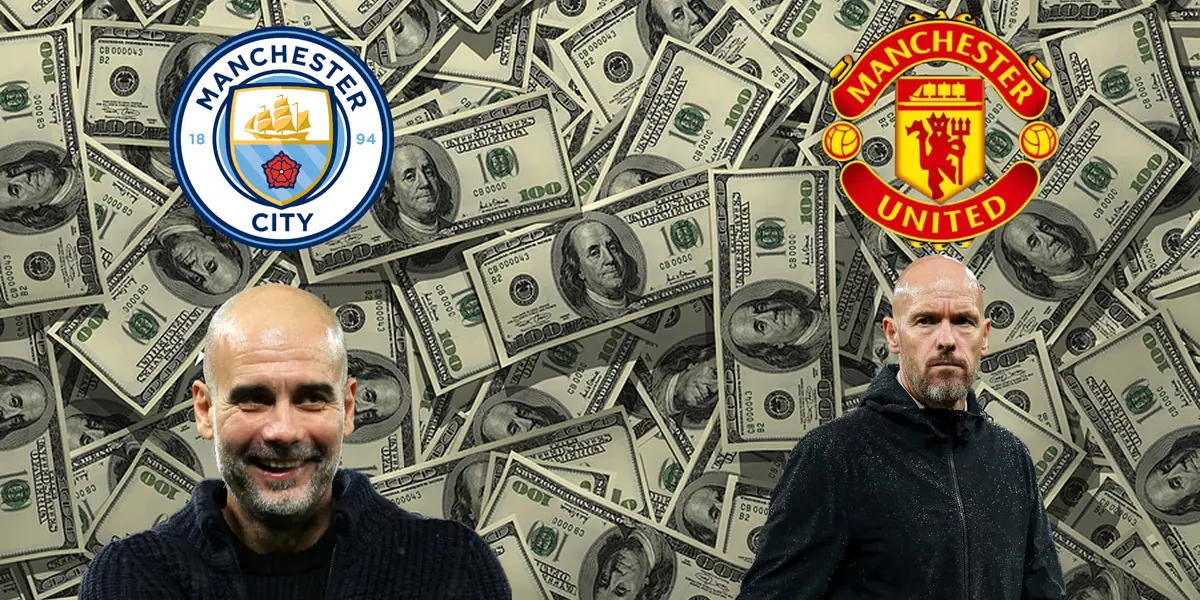 Manchester City and Manchester United are two of the wealthiest clubs in the Premier League.
