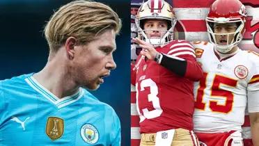 Manchester City NFL mode! De Bruyne and Grealish choose the Superbowl winner