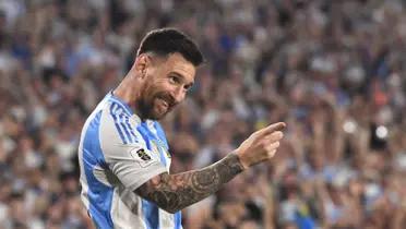 Messi. Fhoto: Conmebol