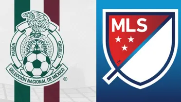 Mexico National Team badge and MLS logo.