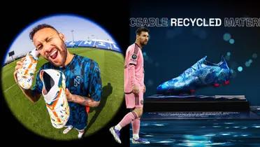 Neymar has some colorful boots with Puma while Lionel Messi has some a new recyclable cleats coming out soon.