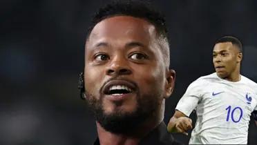 Patrice Evra Photo: Sky Sports, FFF