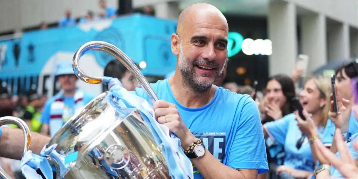 Pep Guardiola. Photo: Manchester City networks.