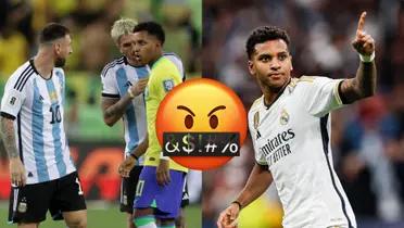 Rodrygo talks about the abuse he has received on social media.