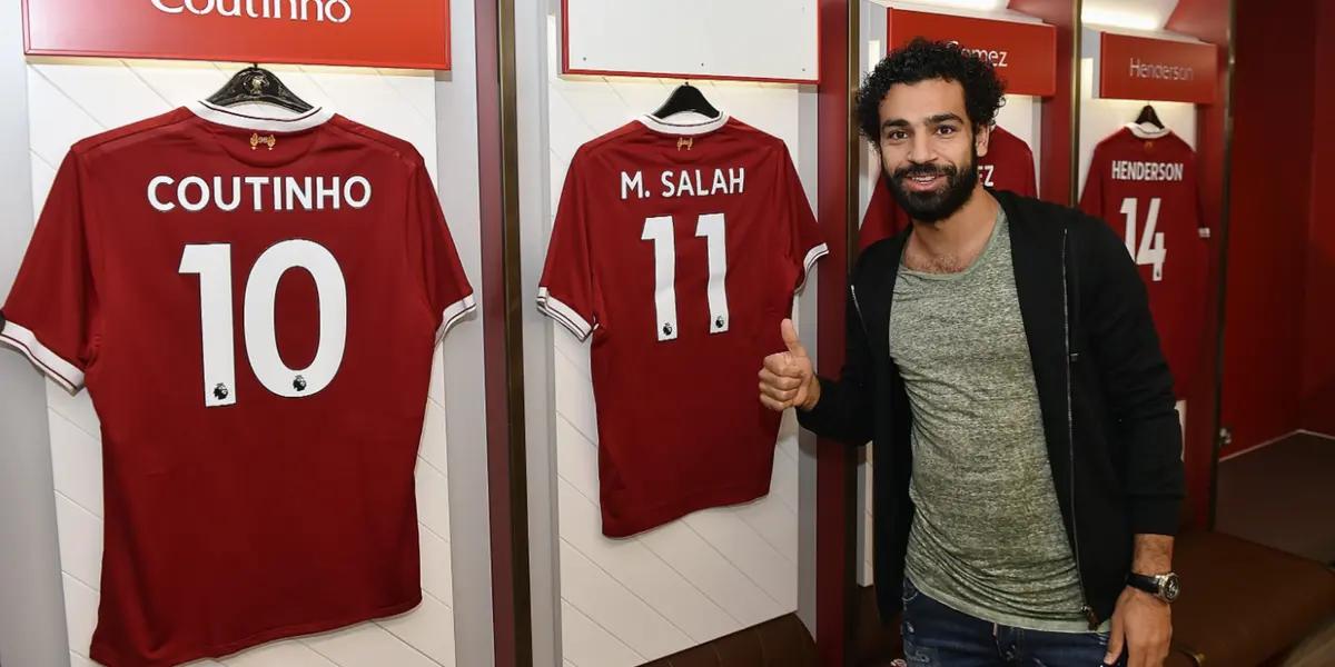 Salah | Photo: @LFC