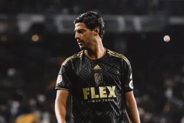 The Mexican forward ended his agreement with LAFC after losing in the MLS final against the Columbus Crew.