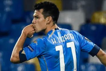 The well-known Italian journalist confirmed that Hirving Lozano will be leaving Napoli to join this team.