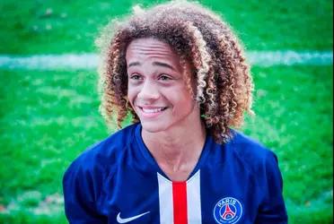 The wonder kid aged 17 made his professional debut for PSG.