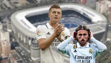 Toni Kroos and Luka Modric