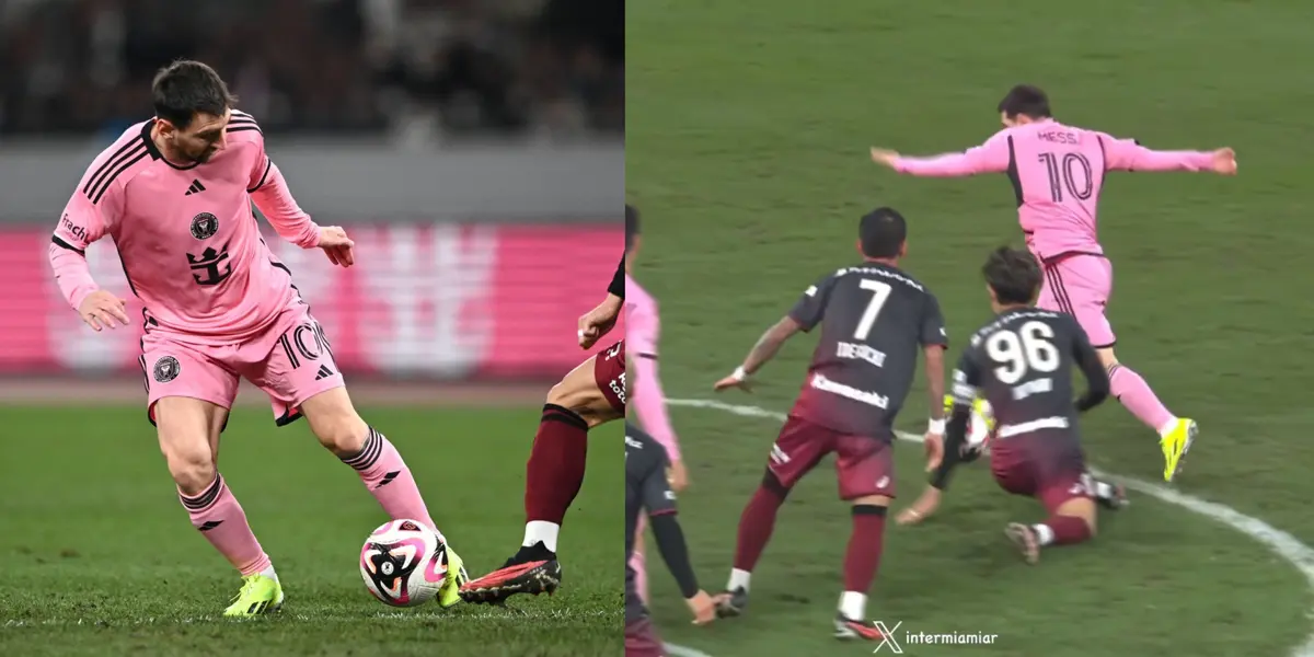 (VIDEO) injured? Messi's magical play vs Vissel Kobe that makes the MLS tremble