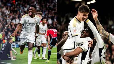 Vincius Jr and Guler scores in Real Madrid's 4-0 win vs Celta de Vigo.