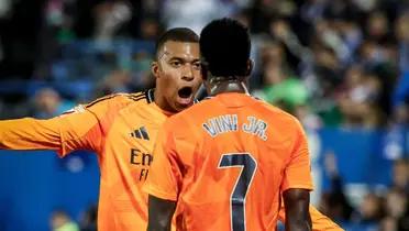 Vinicius Jr and Mbappe