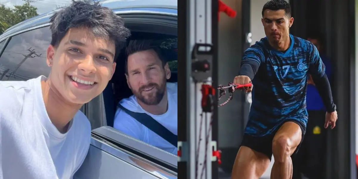 While Ronaldo canceled his tour in China, Messi's lesson in humility with a fan