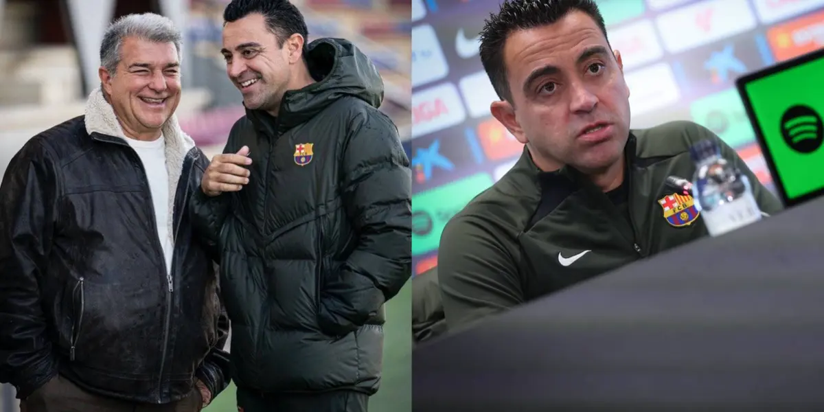 Xavi speaks about his potential future within the club.