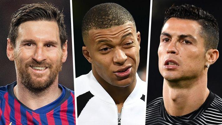 Kylian Mbappe has been compared with Lionel Messi and Cristiano Ronaldo
