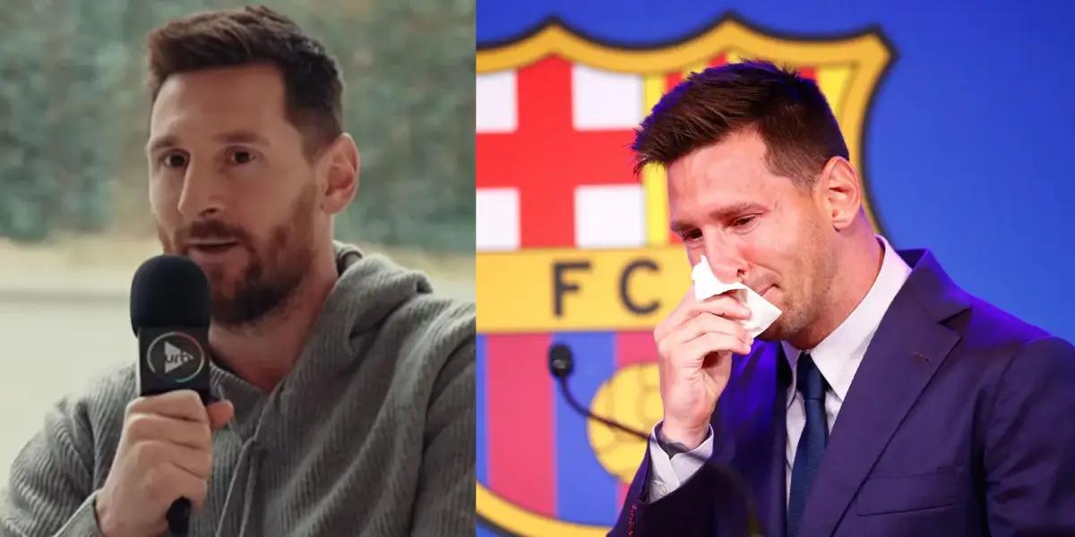 A conversation by Leo's brother was leaked that bothers the fans of the Catalans.