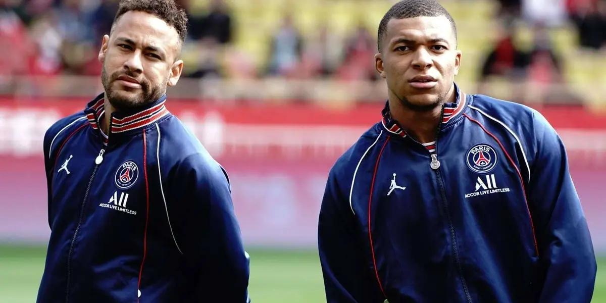 A former French PSG player defended his compatriot and questioned the Brazilian's behavior.